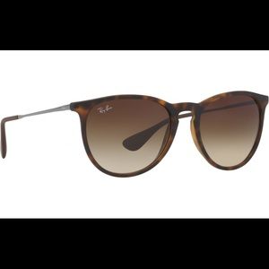 Authentic Erika ray ban tortoise shell sunglasses